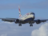 Durban_041 - Glan Warden in the BA Boeing 737 - missed approach