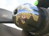 FL2006_004 - another self portrait - this time the spinner of the Duke of Brabant B-25 Mitchell. Also in picture is my friend from the DOB, Coert Munk