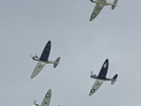 IMG_4958 - four Spitfire Mk1's in formation - first time since WW2