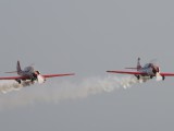IMG_3508 - Two YAK52's display with Stu and Willie